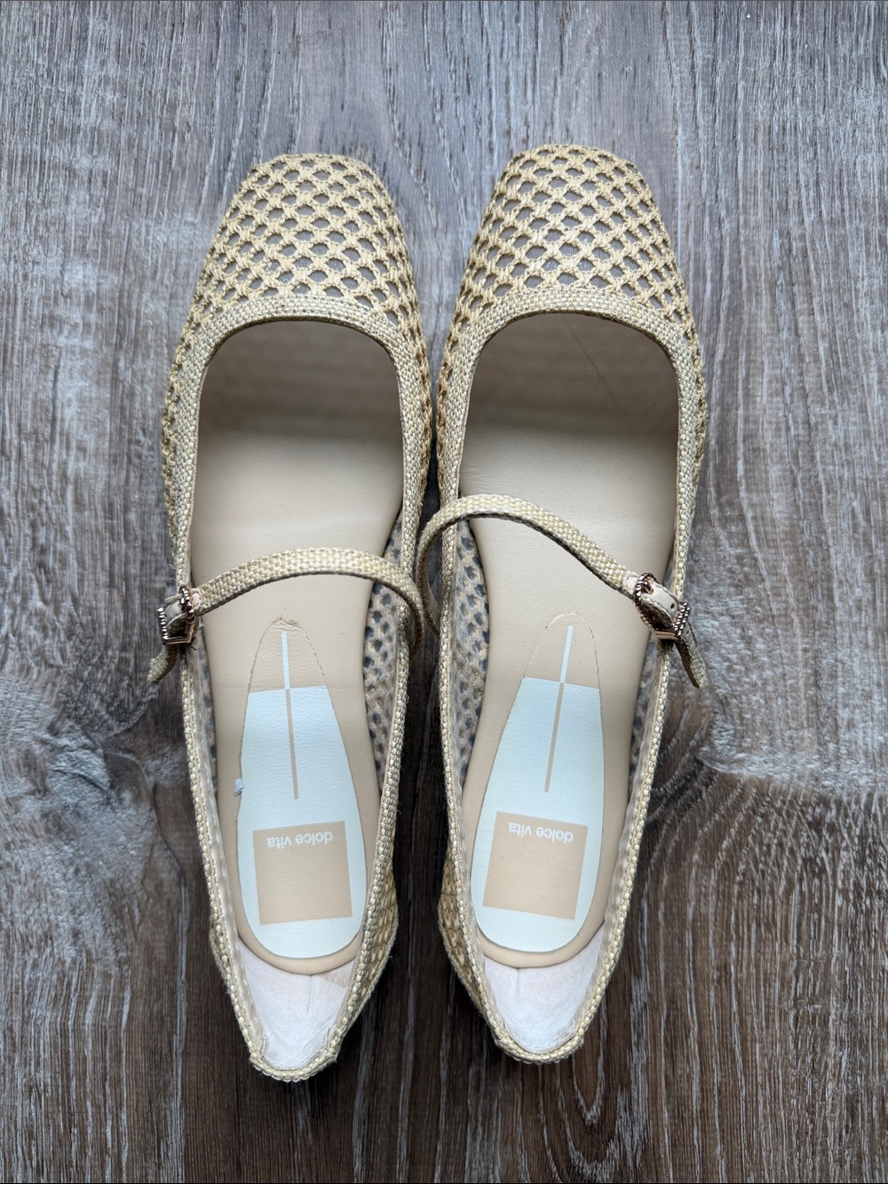 Dolce Vita Reyes  Beige Ballet Flats